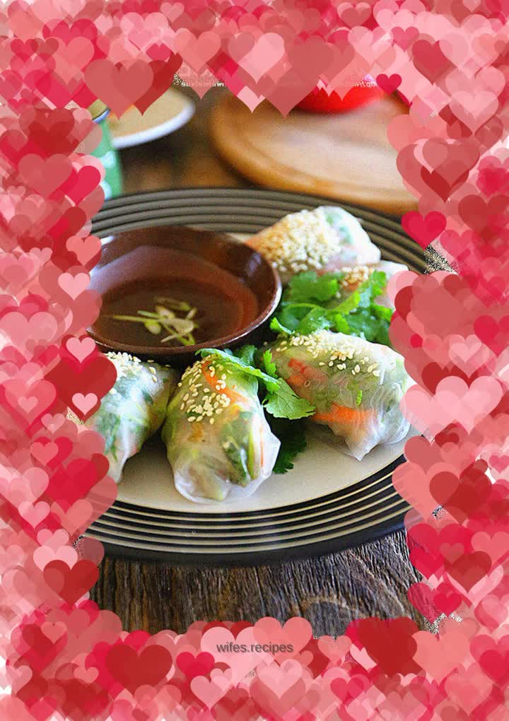 Flavored Vegetable Rolls