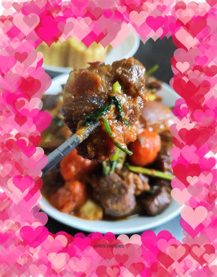 Braised mutton with carrots