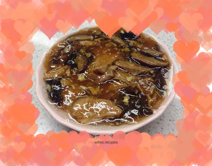 Old Beijing breakfast - braised tofu curd