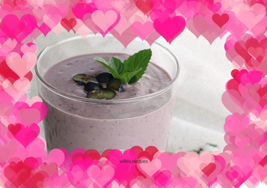 Blueberry Oatmeal Breakfast Milk