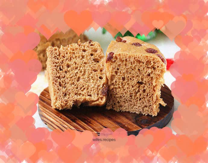 【Shanghai】Brown sugar raisin steamed cake
