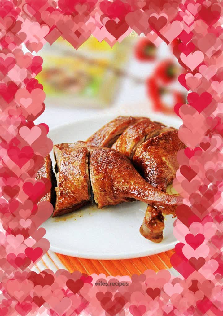 Braised duck in soy sauce