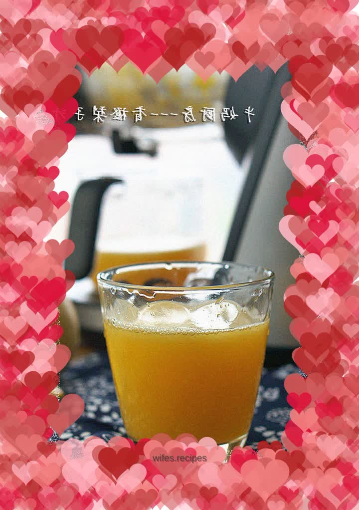 Orange and pear juice