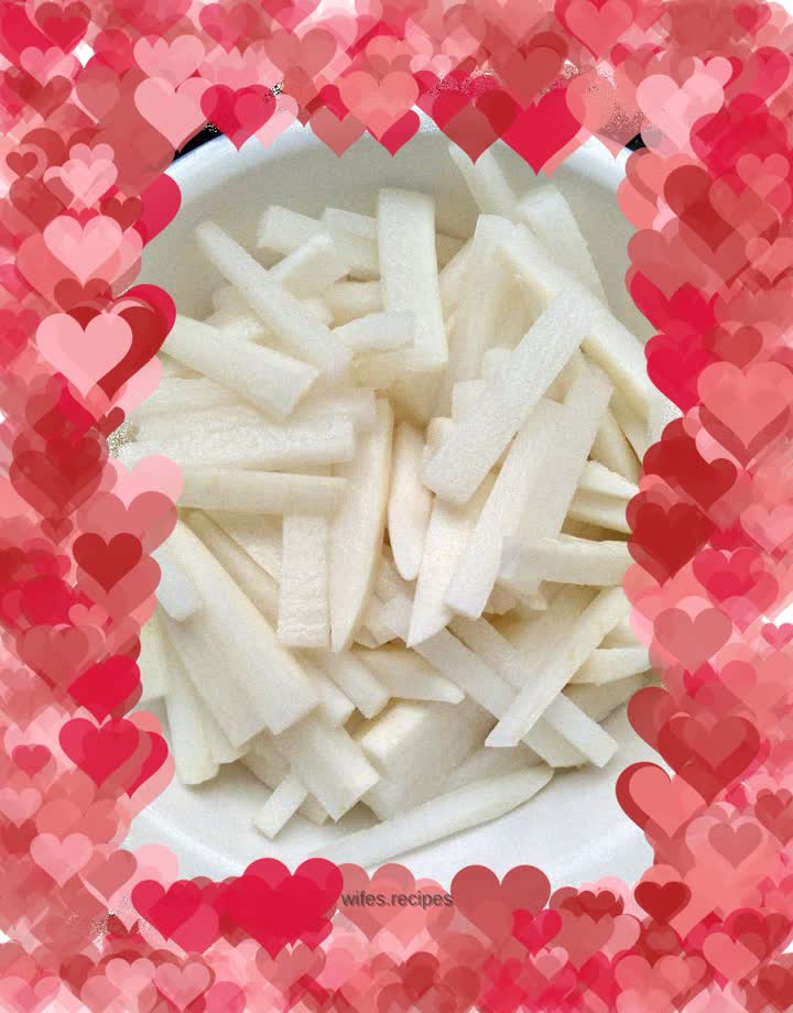 Sweet and sour radish