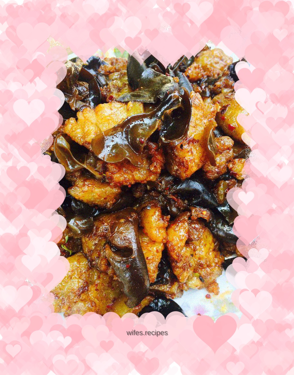 Fungus cold potato powder