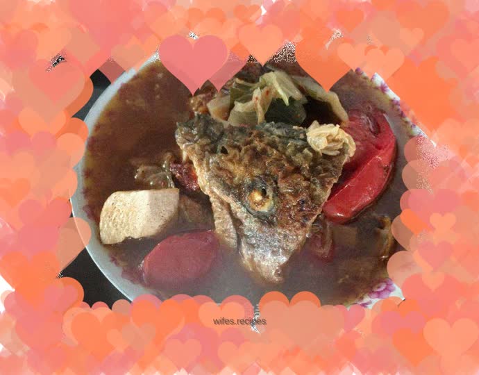 Korean Salmon Stewed Tofu