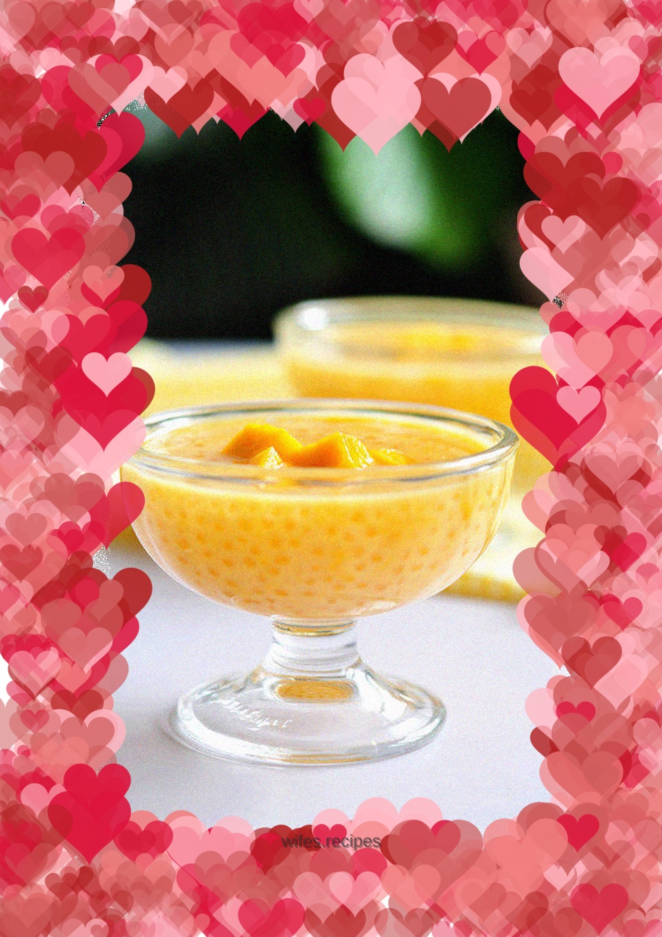 Coconut milk sago