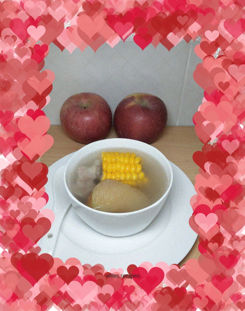 Corn and Apple Soup