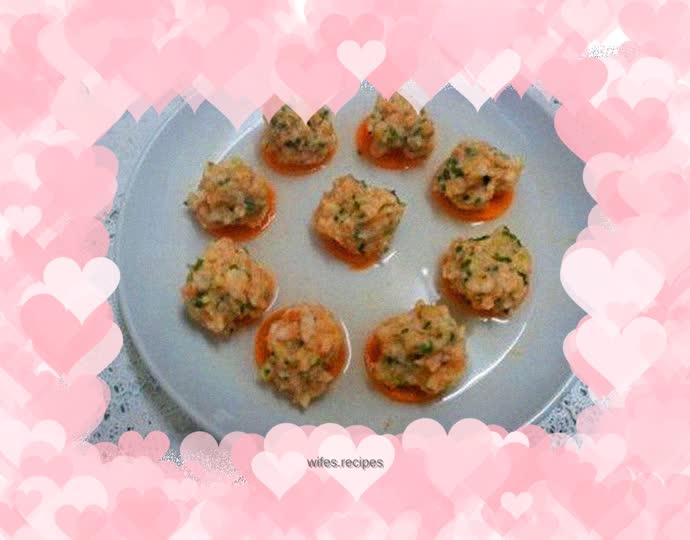 Steamed shrimp balls