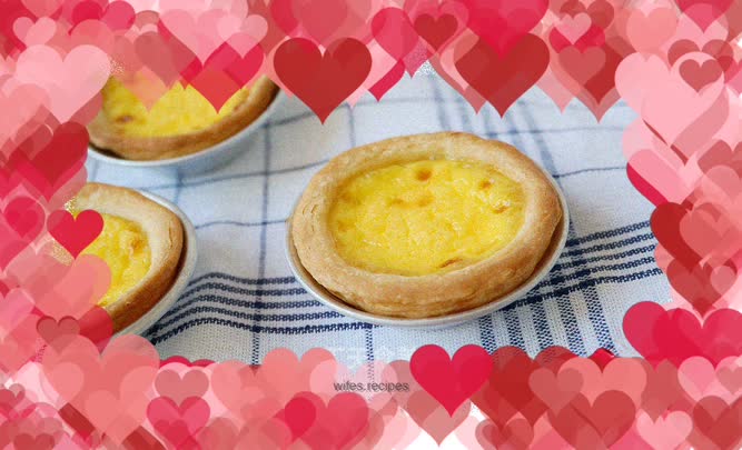 Homemade Portuguese Egg Tarts