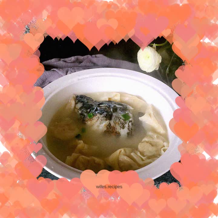 Swordfish Wonton Fish Head Soup