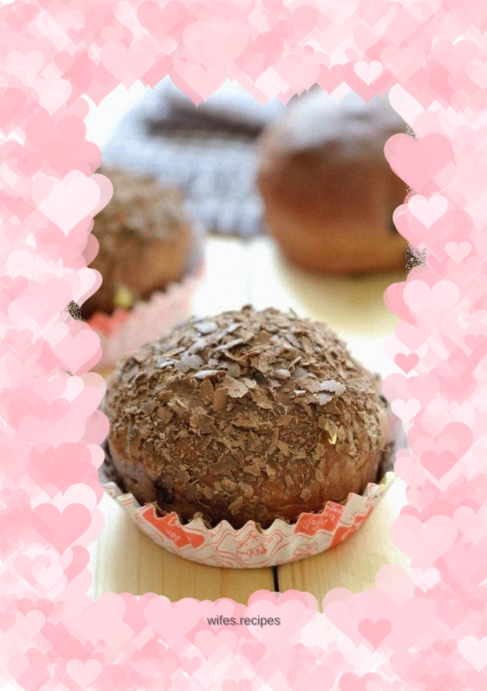 [Tomato Recipe] Black Forest Bread - full of chocolate taste