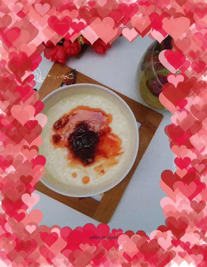 Rose double skin milk