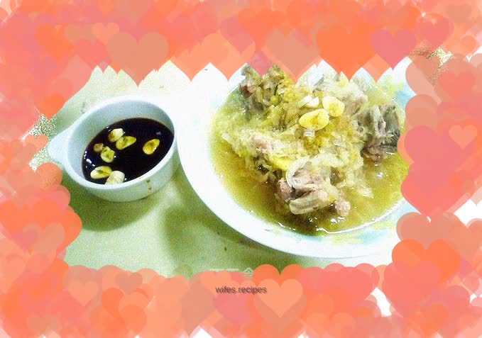 Sauerkraut Braised Pork Ribs