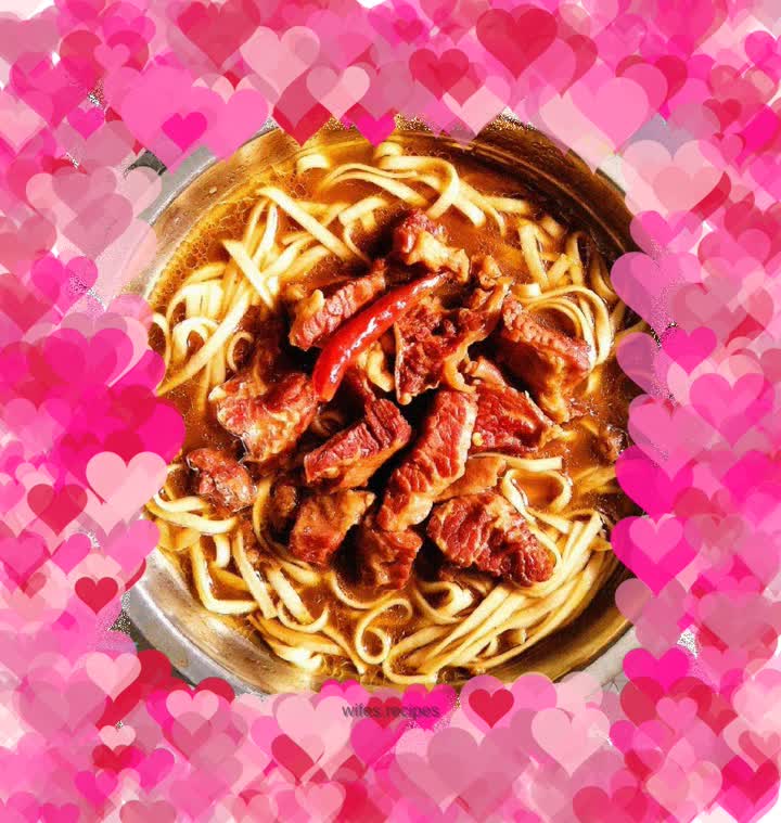 Excellent beef noodles