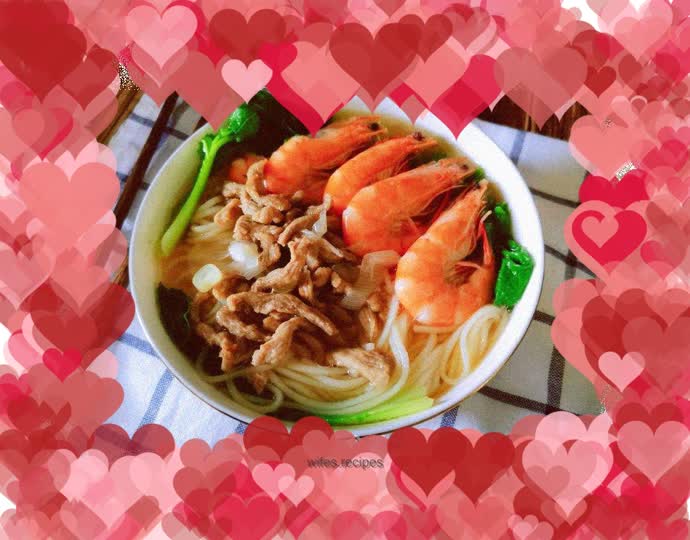 Shrimp and Pork Noodles
