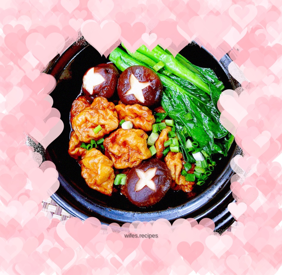 Mushroom and gluten stew