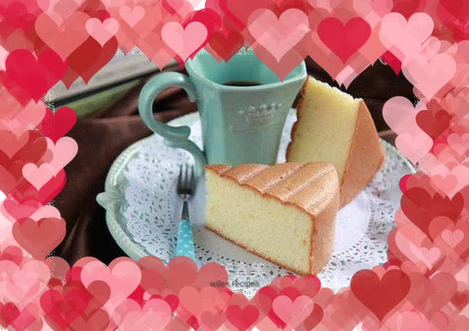 Eight-inch chiffon cake