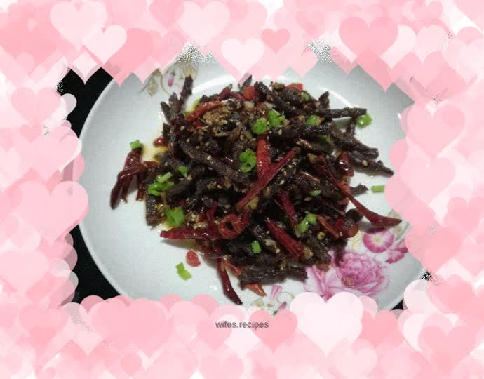 Stir-fried beef