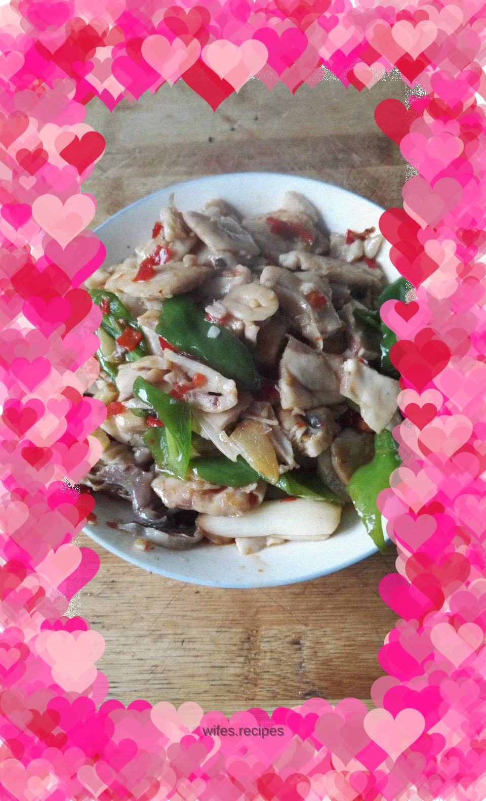 Three pepper fish fillets