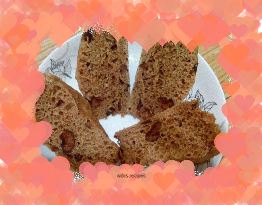 Bean dregs and red dates hair cake