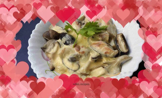 Cheese Baked Mushrooms