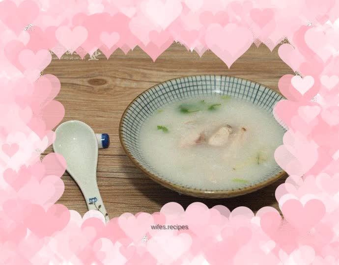 Sashimi porridge