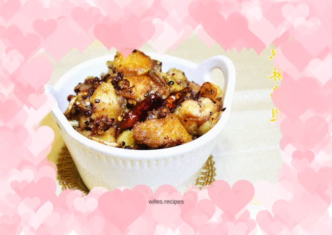 Pepper and sesame chicken wings--home-cooked meal