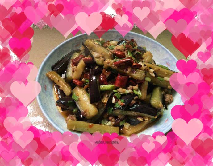 Grilled Eggplant with Minced Pork