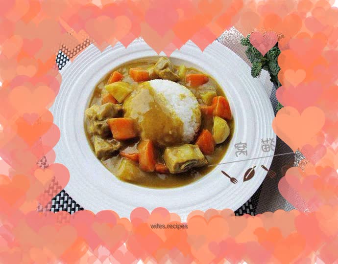 Curry Pork Ribs Rice