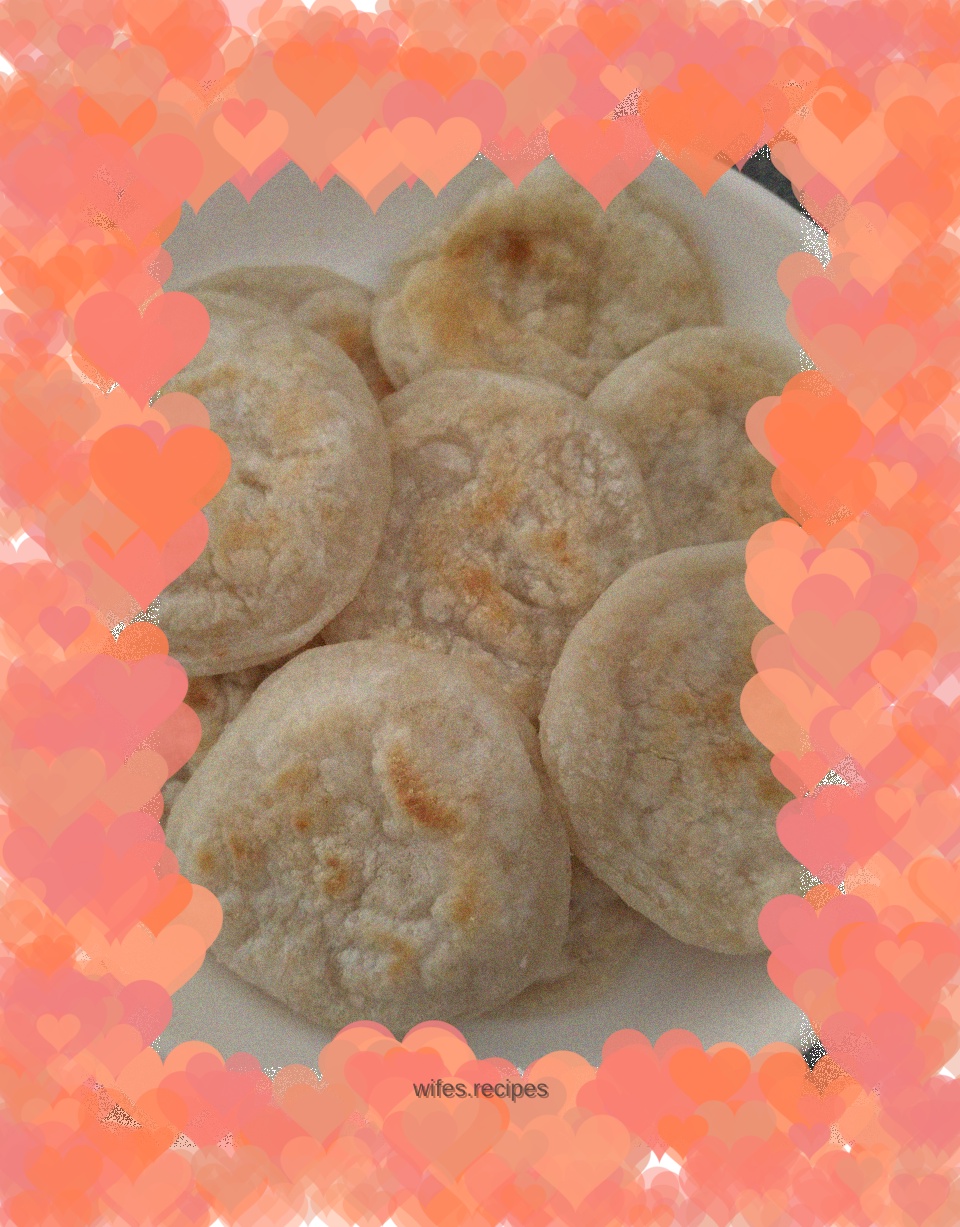 Homemade copycat white glutinous rice cake