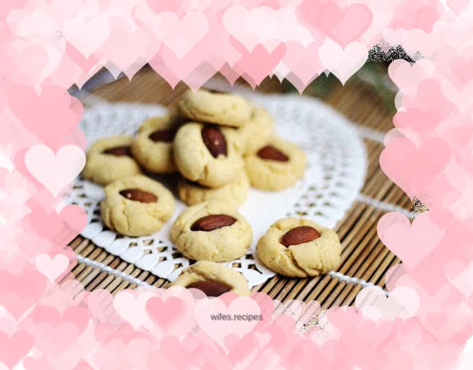 Chicken fat almond cake