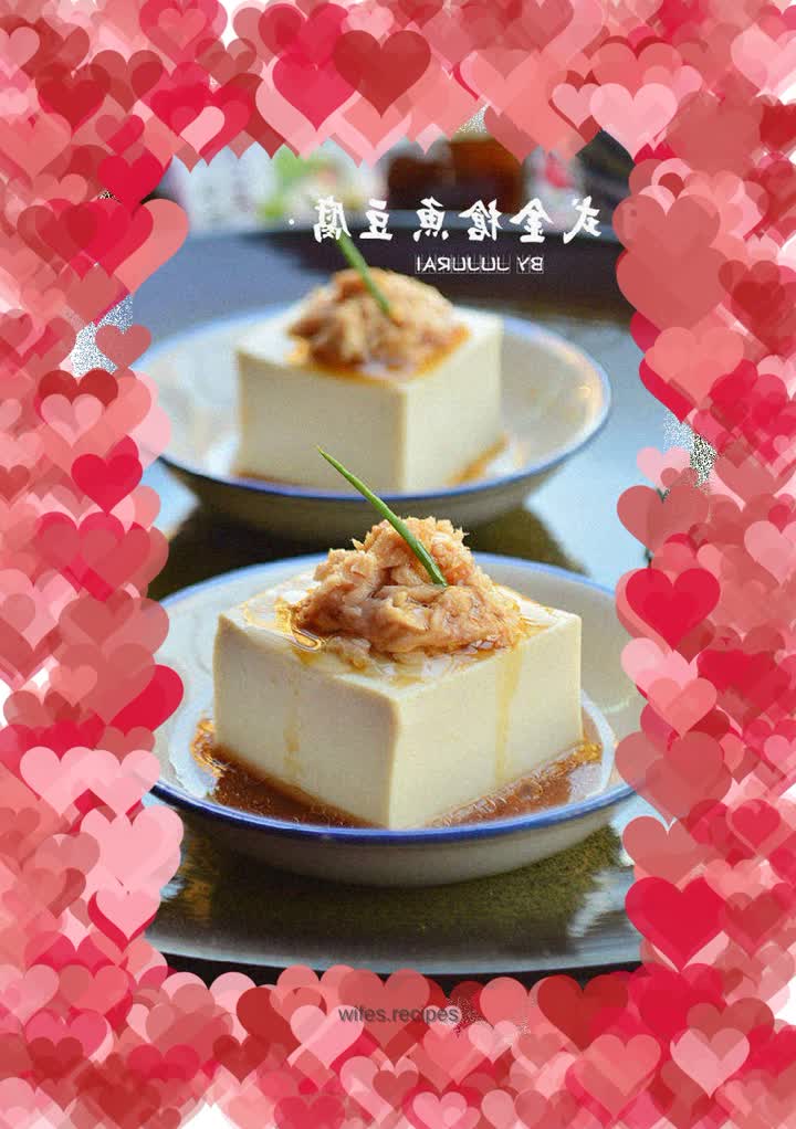 Japanese tuna tofu