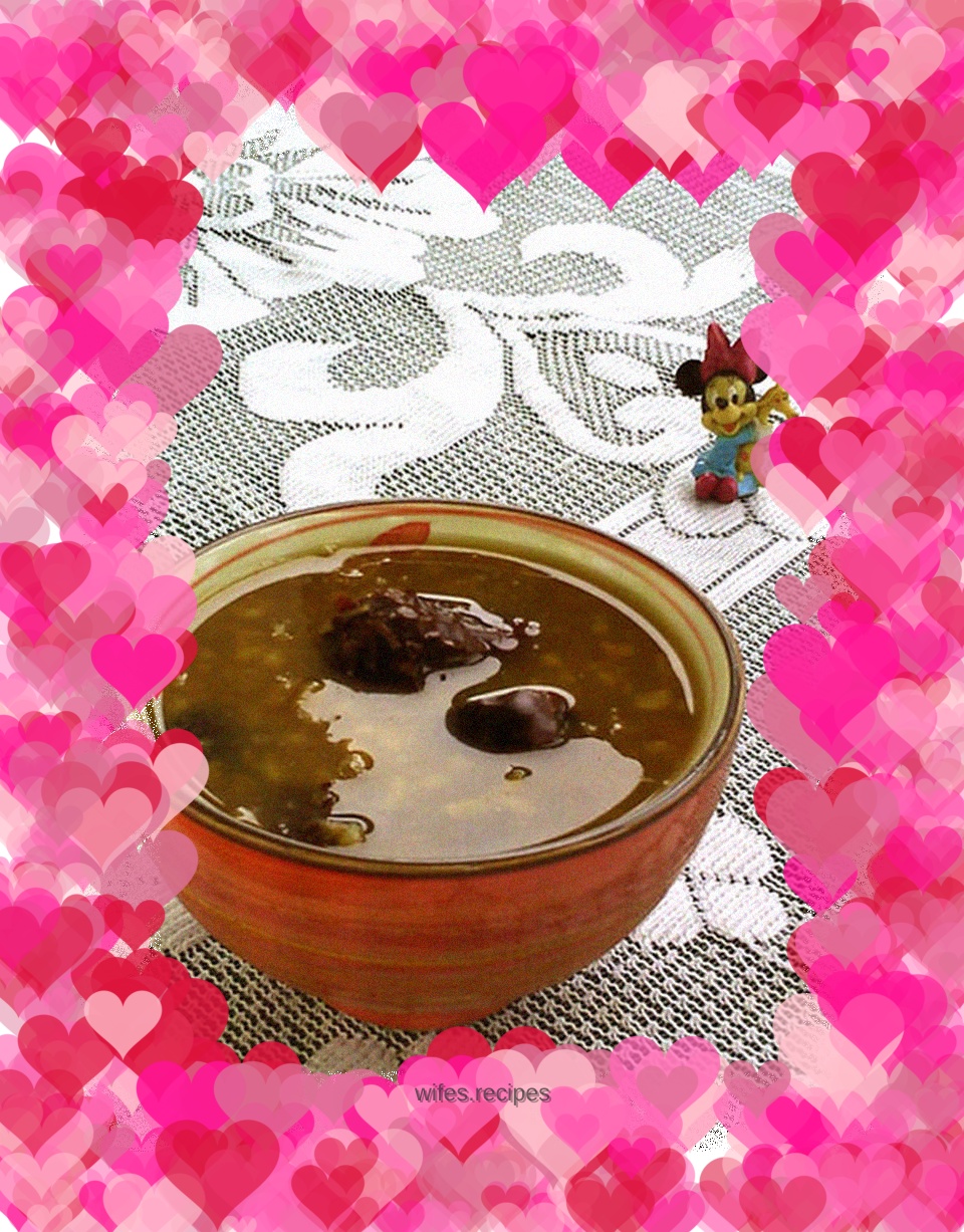 Longan and jujube porridge