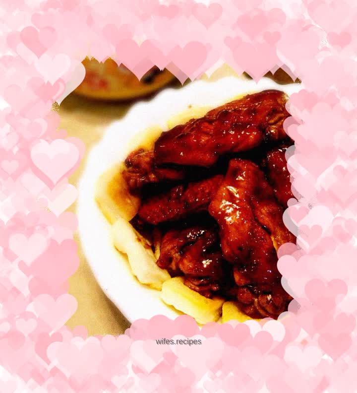 Cola rice cake chicken wings