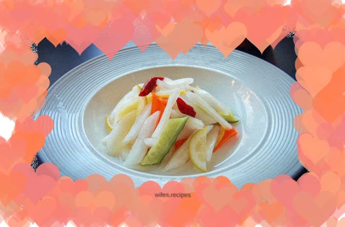 Lemon kimchi - a little freshness in kimchi [Yunyun Little Chef]