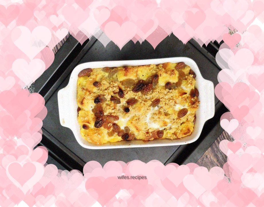 Oatmeal bread pudding