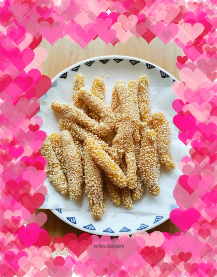 Pumpkin sesame sticks