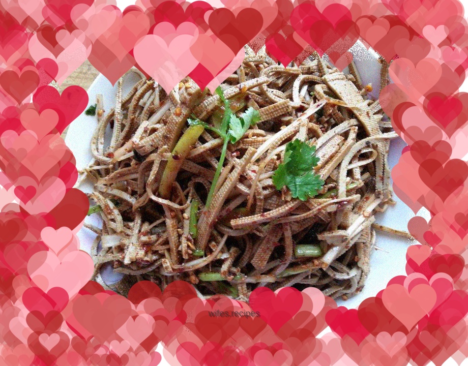 Sichuan flavor! Cold shredded tofu