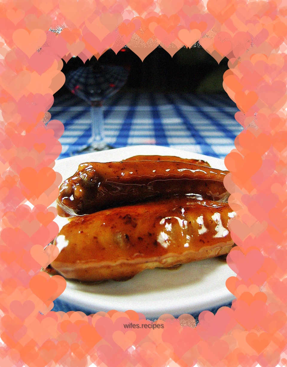 Red wine braised chicken wings