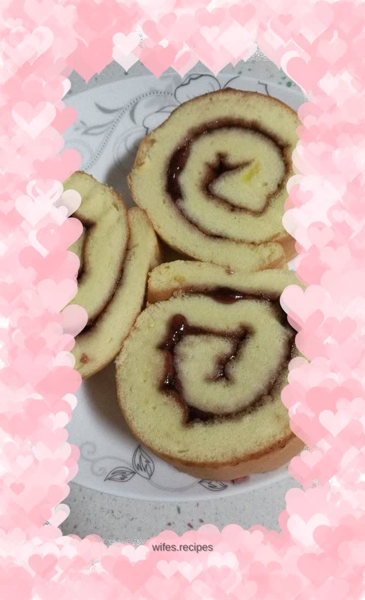 Blueberry Cake Roll