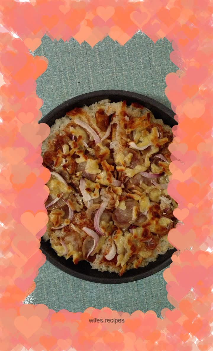 Rice pizza