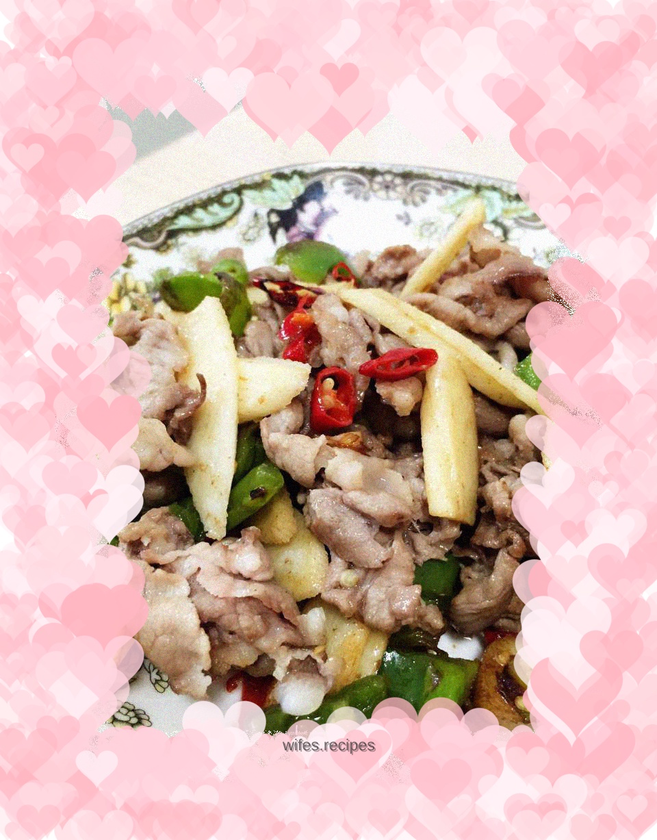 Stir-fried mutton with yam