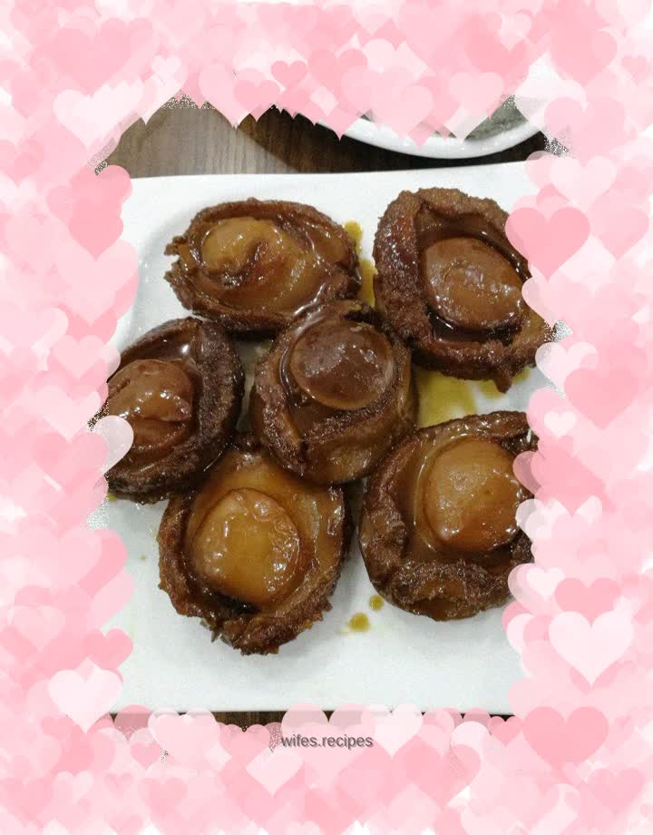 Braised South African Dried Abalone