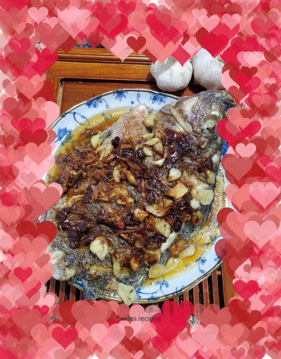 Steamed Tilapia with Soybean Sauce