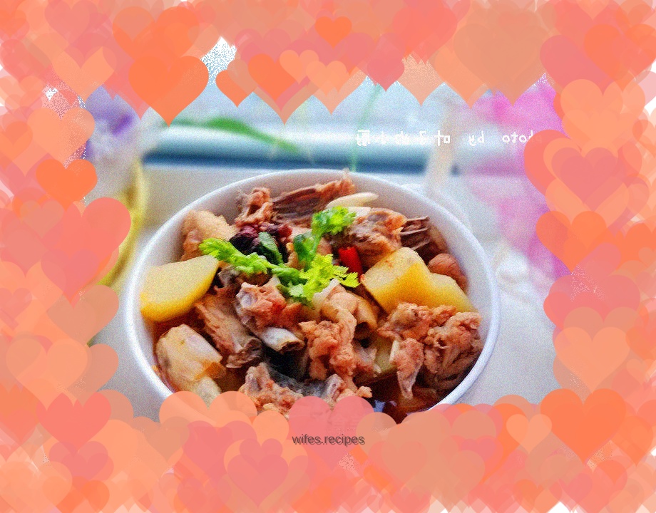 Delicious home-cooked food---------braised chicken nuggets