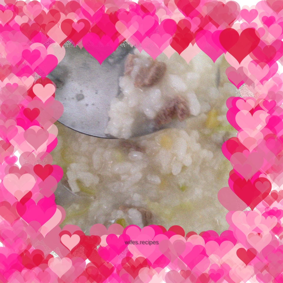 Nourishing mutton porridge