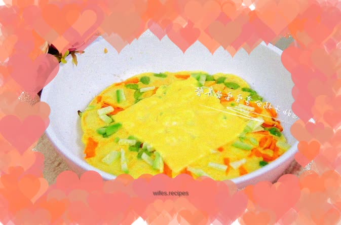 Vegetable Cheese Rice Pancakes