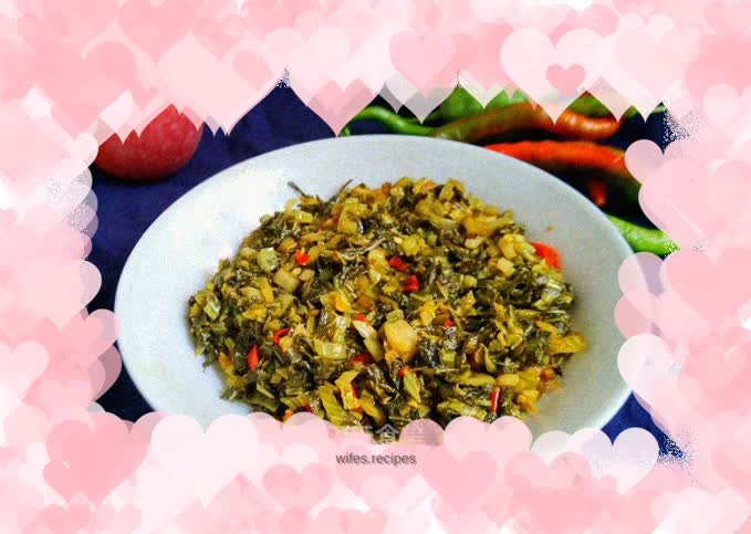Spicy Stir-fried Snow Red
