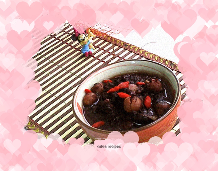 Barley, jujube and rice porridge